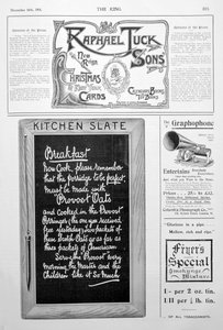 Page de publicité du magazine King, 14 décembre 1901 - Unbekannt