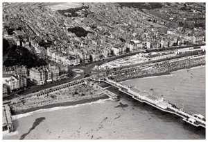 Vue aérienne de Brighton, Sussex, depuis un Zeppelin, 1931-1933 - Unbekannt