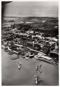 Vue aérienne de Natal, Afrique du Sud, depuis un Zeppelin, 1930-1933 - Unbekannt
