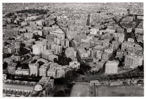 Vue aérienne du Nouveau Caire, Égypte, depuis un Zeppelin, 1931-1933 - Unbekannt