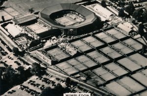 Vue aérienne de Wimbledon, 1939