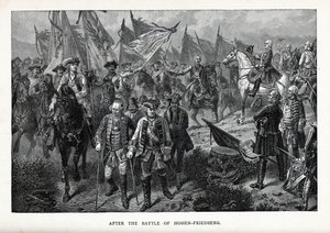 Après la bataille de Hohenfriedberg