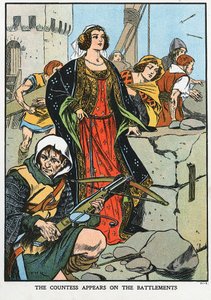 Agnes, comtesse de Dunbar 1312-1369, connue sous le nom de Black Agnes, 1338, début du 20e siècle - Unbekannt