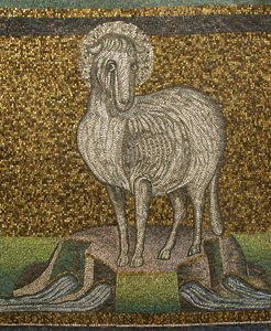 Agnus Dei, byzantin, original du début du 20e siècle daté du 6e siècle - Unbekannt