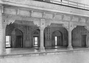 Agra. Une chambre dans la tour de jasmin, vers 1910 - Unbekannt