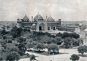 Agra. La mosquée Jumma, vers 1910 - Unbekannt