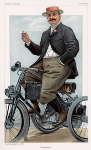 Albert, Comte de Dion, ingénieur français, 1899