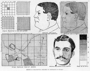 Système de télégraphe fac-similé d