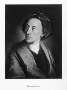 Alexander Pope, poète anglais, 19ème siècle - Unbekannt