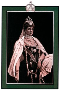 Alexandra de Danemark 1844-1925, reine consort du roi Édouard VII, 1902-1903 - Unbekannt