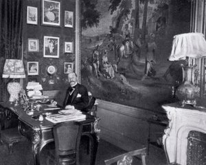 Alexandre Duval, restaurateur français et figure de la société, 1900