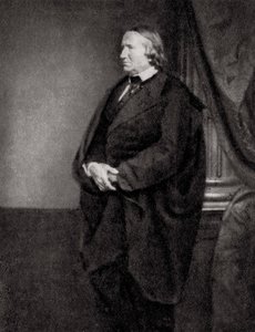 Alfred de Vigny, poète, dramaturge et romancier français, 1862