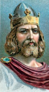 Alfred le Grand 849-899, roi anglo-saxon de Wessex à partir de 871, c1920