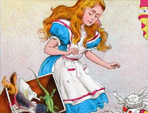 Alice grandissait à nouveau, vers 1900