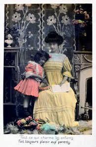 Tout ce qui charme les enfants..., Carte postale française, vers 1900 - Unbekannt