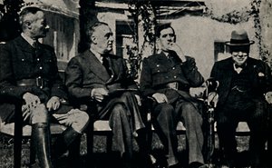 Conférence Alliée à Casablanca, Maroc Français, janvier 1943, 1945 - Unbekannt