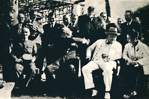 Les dirigeants alliés se concertent au Caire, novembre 1943 - Unbekannt