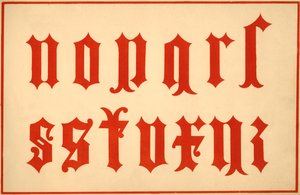 Alphabet, lettres archaïques, minuscules - Unbekannt
