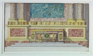 Autel Mensa pour la chapelle Borghèse, Santa Maria Maggiore, Rome - Unbekannt