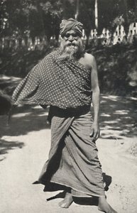 Vieux travailleur cinghalais de Kandy, 1926 - Unbekannt
