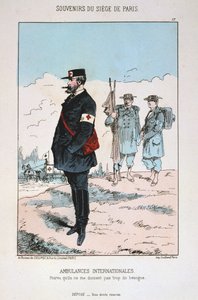 Ambulances internationales, Siège de Paris, 1870-1871 - Unbekannt