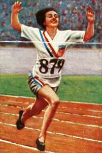 Athlète américaine Betty Robinson, gagnante du 100m féminin, 1928 - Unbekannt
