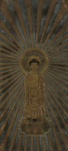 Amida se Manifestant dans le Corps de Dharma des Moyens Expédients, 18e siècle - Unbekannt