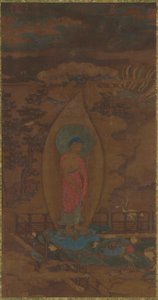 Amitabha accueillant une âme au paradis, dynastie Ming, 16e-17e siècle - Unbekannt