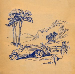 Un album de voitures de sport couverture avant, c1936 - Unbekannt