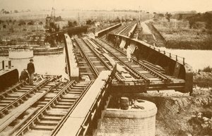 Un pont tournant électrique, à Beccles, près de Yarmouth London and North Eastern Railway - Unbekannt