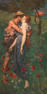 Une idylle, 1891, vers 1902