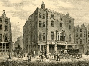 Un ancien atelier de carrossier à Long Acre, 1881 - Unbekannt