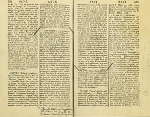 Un compte de Claude Marin Saugrain, oncle d
