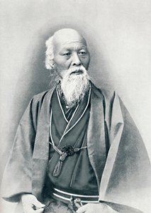 Un vieux médecin japonais en costume complet, 1902 - Unbekannt