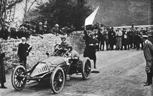 Une ancienne Wolseley sur l