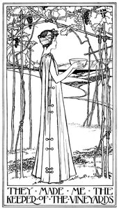 Une illustration pour Le Cantique des Cantiques, 1899 - Unbekannt