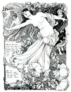 Une illustration pour Le Cantique des Cantiques, 1899 - Unbekannt