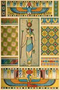 Décoration égyptienne ancienne, 1898 - Unbekannt