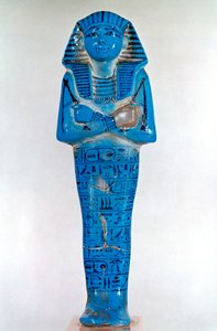Figurine funéraire égyptienne ancienne, 13ème-12ème siècle av. J.-C.