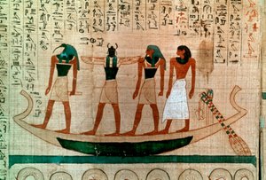 Papyrus égyptien ancien, 11ème-10ème siècle av. J.-C. - Unbekannt