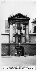 Ancienne porte, hôpital St Barts, Londres, c1920s - Unbekannt