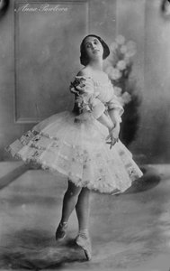 Anna Pavlova, ballerine russe, années 1910 - Unbekannt