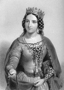 Anne de Warwick 1456-1485, reine consort du roi Richard III, 1851