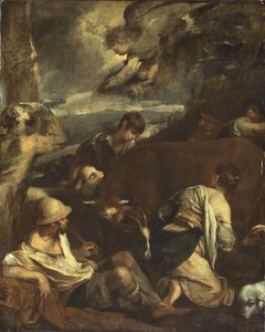 Annonciation aux bergers, vers 1710 - Unbekannt