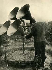 Dispositif anti-aérien, Première Guerre mondiale, 1914-1918, vers 1920 - Unbekannt