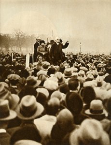 Manifestation anti-gouvernementale, Hyde Park, Londres, 6 février 1933 - Unbekannt
