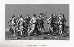Apollon et les Muses d