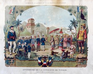 Apothéose de la conquête du Tonkin, vers 1885 - Unbekannt