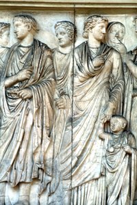Ara Pacis, Rome, 9 av. J.-C.