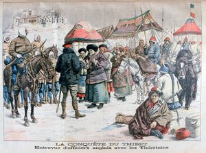 Invasion armée du Tibet par les forces britanniques et indiennes, 1904 - Unbekannt